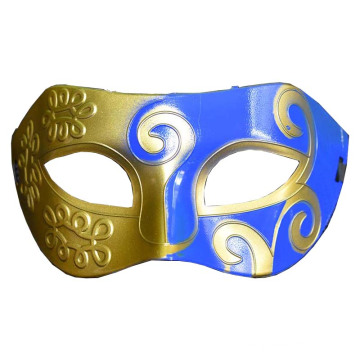 Горячая распродажа мужская полумаска с плоской головкой / маска джазового принца Хэллоуин косплей ПВХ джаз / маска принца